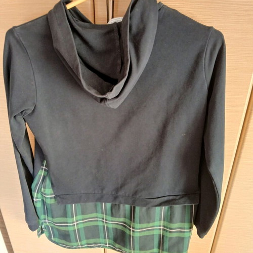 Mayoral blouse dress for girl 14 years like new, blue and green