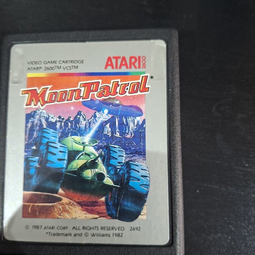 Moon Patrol Atari 2600 PAL like new