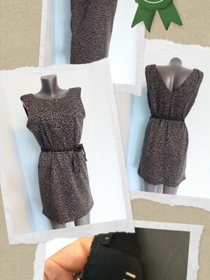 Φόρεμα Ichi με ανοιχτή πλάτη σε λεοπάρ σχέδιο σαν καινούργιο