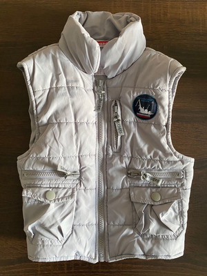 Energiers kids sleeveless vest used, gray, 3 years 98 cm