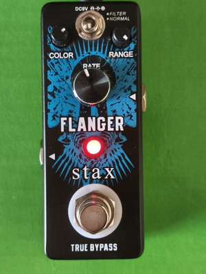 Stax Flanger Pedal Mini Analog Effect new in box