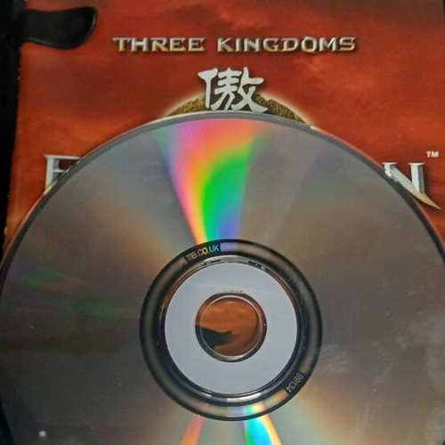 Fate of the Dragon Three Kingdoms PC used with manual