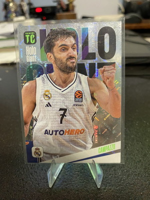 Campazzo Euroleague Top Class 2025 Holo Giant card new