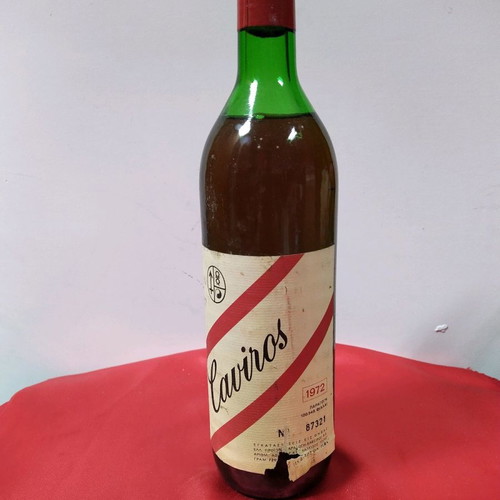 Various old and rare wine bottles