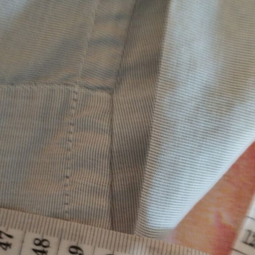 Cristiano Moratti men's dress shirt M, light grey turquoise