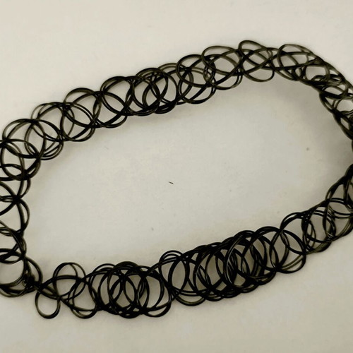 Choker necklace black new