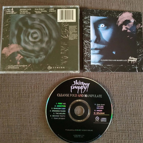 Skinny Puppy Cleanse Fold And Manipulate CD like new, industrial metal