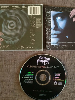 Skinny Puppy Cleanse Fold And Manipulate CD like new, industrial metal
