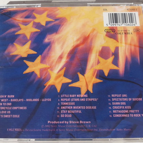 Manic Street Preachers Generation Terrorists CD used, alternative rock