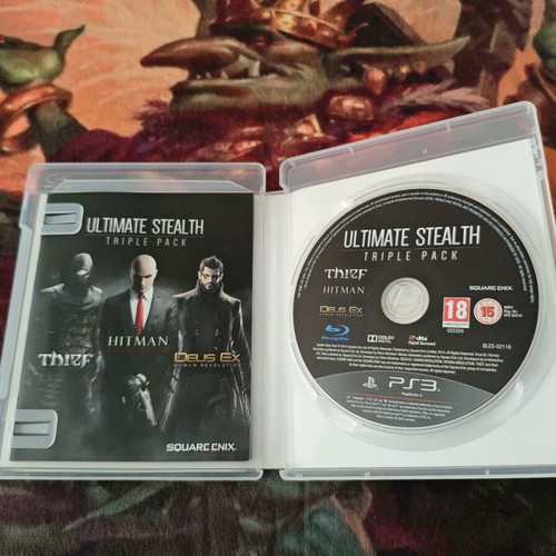 Ultimate Stealth Triple Pack PS3 like new