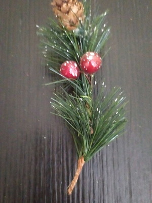 Christmas ornament like new, 14 centimeters long