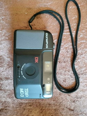 Olympus Trip MD3 35mm φωτογραφική μηχανή φιλμ μεταχειρισμένη με αυθεντική θήκη Olympus