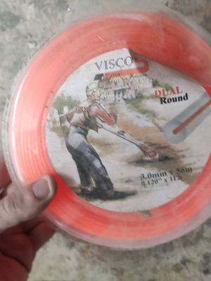 Visco round trimmer line 3.0mm x 56m dual new