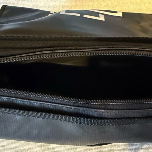 Rammstein shoulder bag like new, black