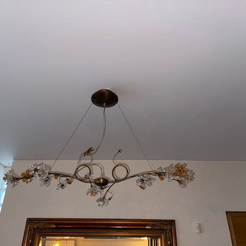 Ceiling lamp with Swarovski like new