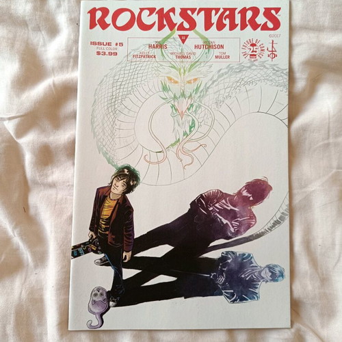 Rockstars comic series issues 1 to 8 like new, English