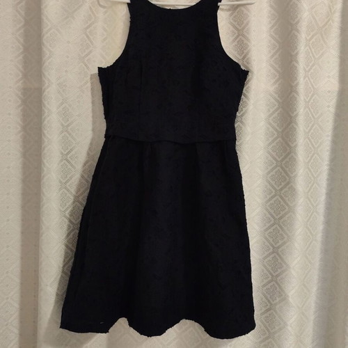 Dark blue dress H&M like new, cotton, size L