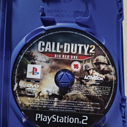 Call of Duty 2 Big Red One PS2 game