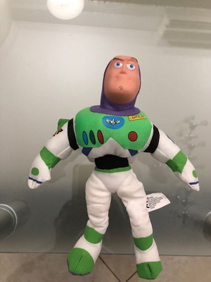 Buzz Lightyear Plush Figure used, 6 inches