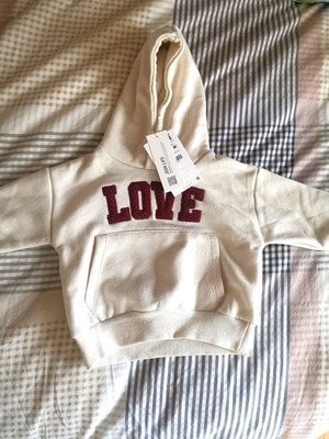 Baby hoodie like new for 9-12 months
