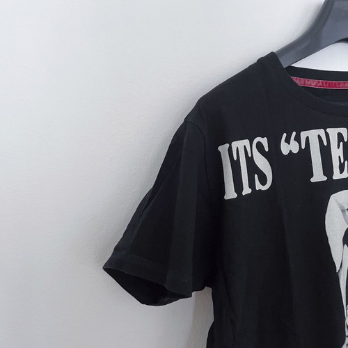 Pull & Bear T-shirt short sleeve Large used, black