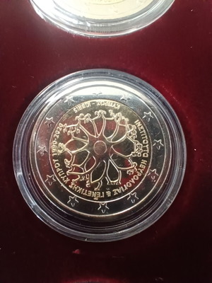 Cyprus 2 euro 2020 neurology coin new, in capsule