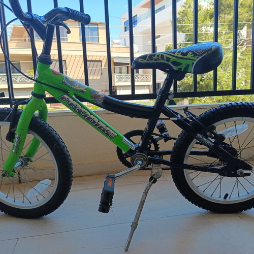 Probike T-Rex BMX bike used, frame size 9" wheel 18" for ages 5-7