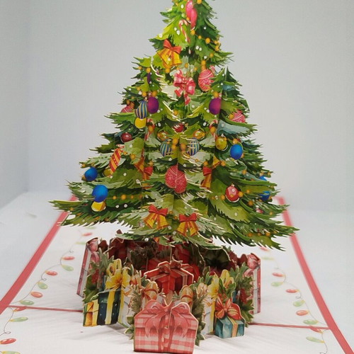 3D Christmas card new with beautiful design