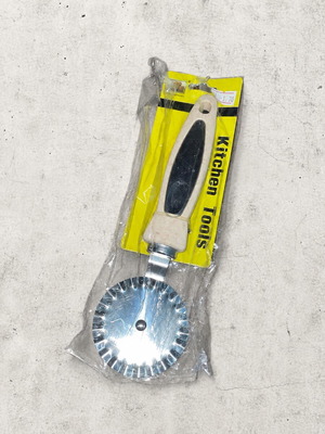 Dough Cutter with Serrated Wheel, unused