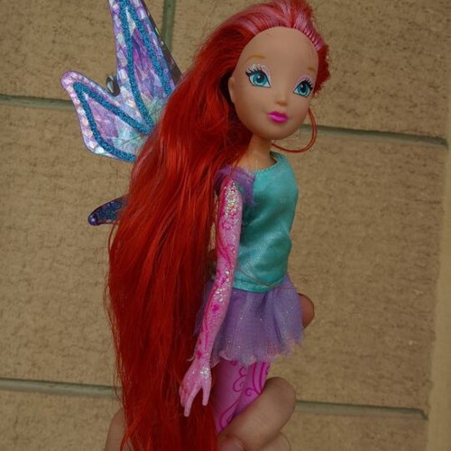 Winx Bloom Tynix Fairy doll used