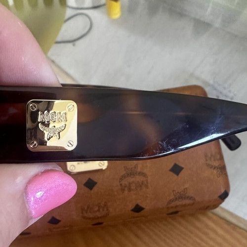 MCM women's sunglasses with case, authentic