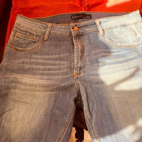 Zara Man men's jeans set blue and red like new, size L