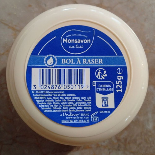 Monsavon Shaving Soap new, 125g, classic barber scent