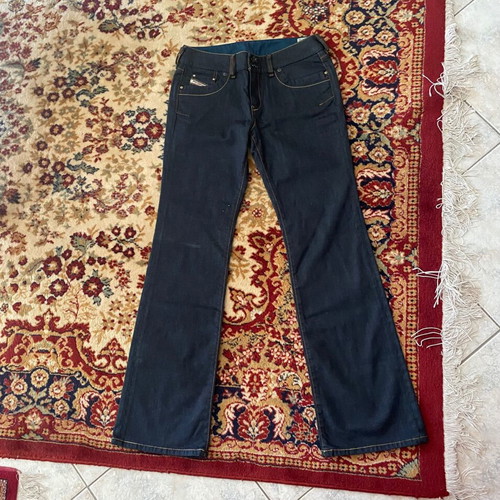 Diesel vintage Y2K women's low rise flare jeans like new, blue