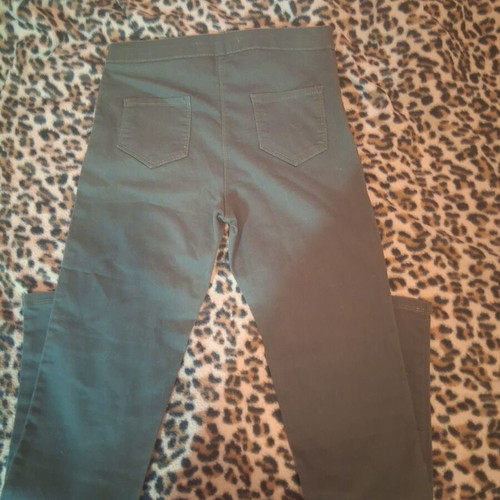 Women's elastic denim skinny fit pants small, khaki, like new