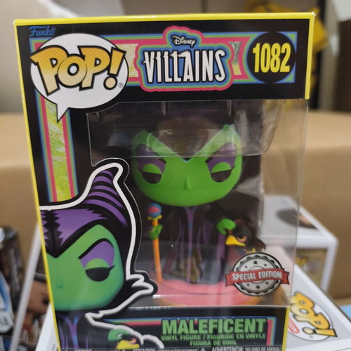 Funko Pop Disney Maleficent Black Light new