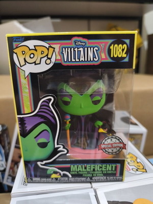 Funko Pop Disney Maleficent Black Light new