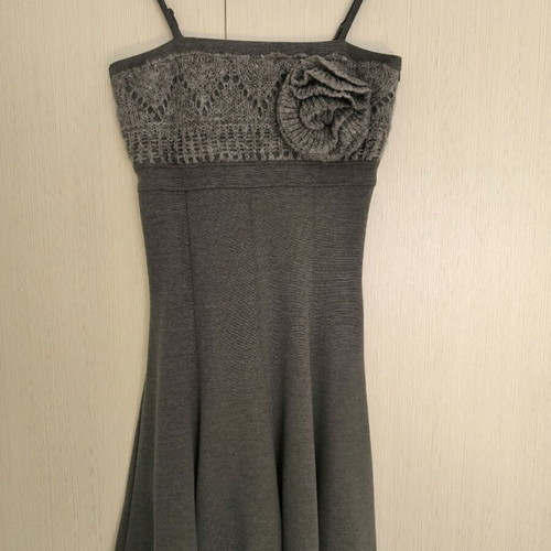 Ysatis winter dress size 2 like new, gray
