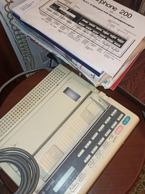 Barphone 200 fax used, vintage, functional