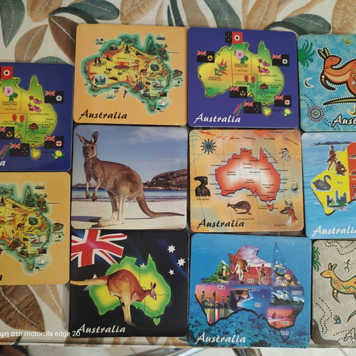 Australia coasters collection like new