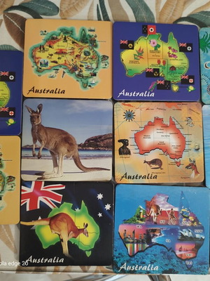 Australia coasters collection like new
