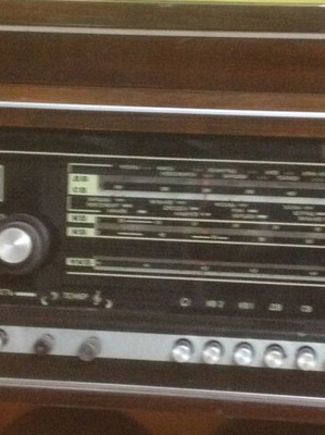 Radio turntable used