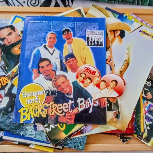 Backstreet Boys memorabilia collection used, 90s-00s