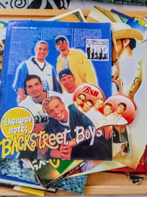 Backstreet Boys memorabilia collection used, 90s-00s
