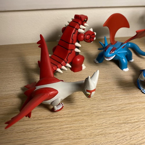 Pokemon Hoenn Legendary and Mythical Figures pack used