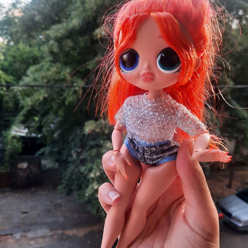 LOL Surprise OMG dolls Major Lady and Neonlicious, lot of 2