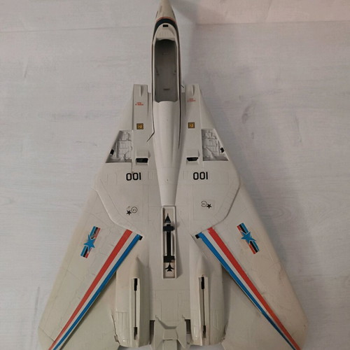 Gi Joe 1983 Skystriker used with missing parts and wear for repair or spare parts
