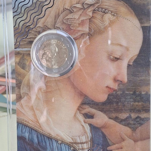 2 Euro San Marino coin card 20 pieces new