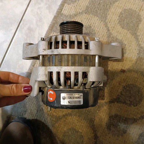 Car alternator lightly used