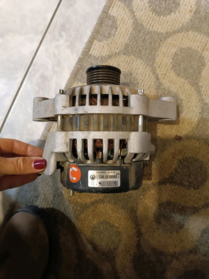 Car alternator lightly used
